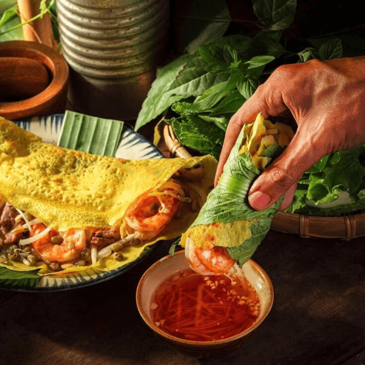 Bánh xèo & delta flavours