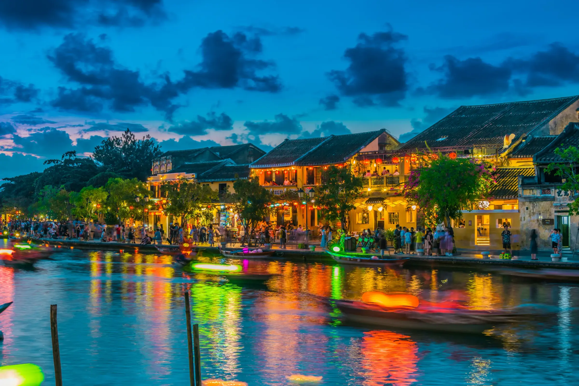 Lantern night on the Thu Bồn, Hội An